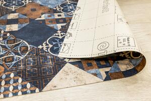 PVC podlaha Iconik 260D Zaragoza Tile- Indigo - 4x5,4m (RO)