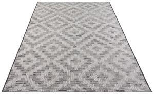ELLE Decoration koberce Kusový koberec Curious 103701 Grey/Cream z kolekce Elle – na ven i na doma - 115x170 cm