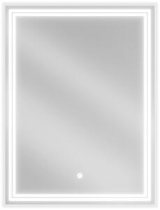 MEXEN - Taco koupelnové LED zrcadlo 60 x 80 cm, LED 6000K, ochrana proti zamlžování - 9805-060-080-611-00
