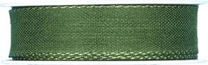 Stuha látková tkaná CHANCE zelená 15mm x 3,5m (2,50 Kč/m)