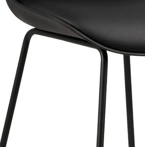 Barová židle Eleder II - set 2 ks Black