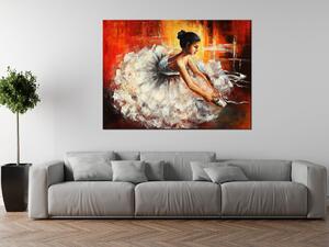 Ručně malovaný obraz Nádherná tanečnice Rozměry: 120 x 80 cm