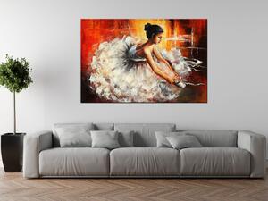 Ručně malovaný obraz Nádherná tanečnice Rozměry: 115 x 85 cm