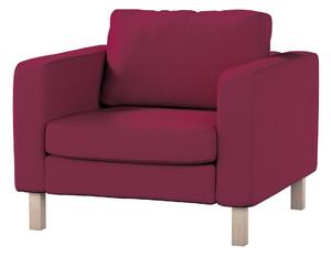 Potah na křeslo IKEA Karlstad, krátký barva švestková