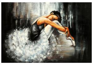 Ručně malovaný obraz Spící baletka Rozměry: 100 x 70 cm