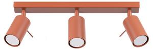Sollux Lighting Stropní svítidlo RING 3L červená ochra