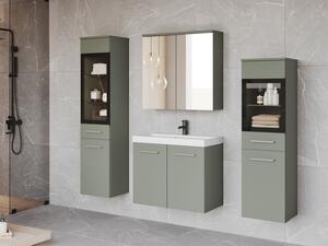 Koupelnový nábytek Apogon II, Barva: mlhavě zelená, Sifon k umyvadlu: ne, Osvětlení: bez osvětlení, Baterie: ne 5903211455858