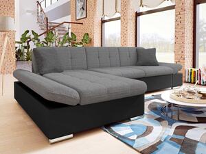 Rohová rozkládací sedací souprava Laviva Sale, Potah: ekokůže Soft 011 + Lux 05 + Lux 06, Strana rohové sedačky: levá 5902928813999
