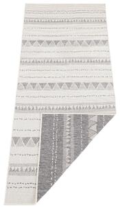 NORTHRUGS - Hanse Home koberce Kusový koberec Twin Supreme 103753 Bahamas Grey/Cream – na ven i na doma - 80x250 cm