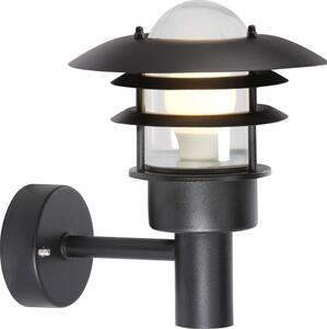 Nordlux - Venkovní nástěnné svítidlo LONSTRUP 1xE27/60W/230V IP44 černá
