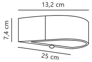 Nordlux - LED Solární nástěnné svítidlo se senzorem MONAY LED/5W/5V IP44