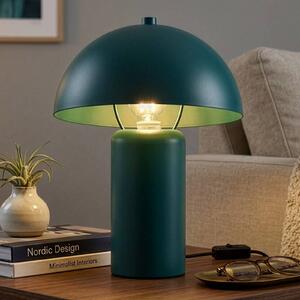 Reality Leuchten Stolní lampa Enya, tmavě modrá, kov, výška 25,5 cm, E14, Modrá, Obývací pokoj / jídelna, kov, Moderní