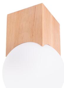 Sollux Lighting Stropní svítidlo SOLIS přírodní dřevo