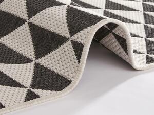 NORTHRUGS - Hanse Home koberce Kusový koberec Twin Supreme 103767 Tahiti Black/Cream - 80x150 cm