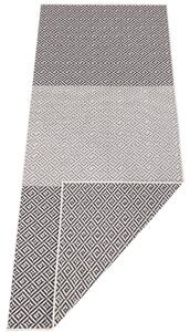 NORTHRUGS - Hanse Home koberce AKCE: 80x150 cm Kusový koberec Twin Supreme 103769 Borneo Black/Anthracite – na ven i na doma - 80x150 cm
