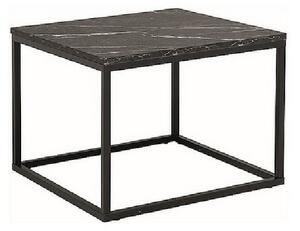 Konferenční stolek KADEN - černý mramor / černý