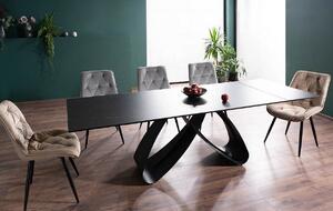 Rozkládací jídelní stůl KAITO - černý