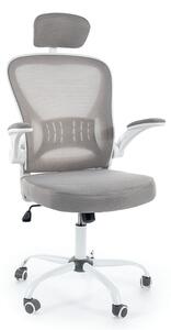 Otočná židle LYSBET - šedá
