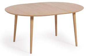 Jídelní stůl quio Ø 120 (200 x 120) cm dubový