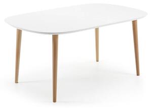 Jídelní stůl quio 160 (260) x 100 cm bílý