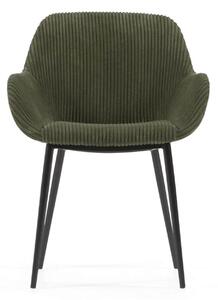 Židle franco manšestr zelená