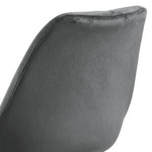 Kancelářská židle Erol VI Dark grey Microfiber