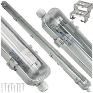 BERGE Svítidlo pro LED trubice BRGTRU080 - T8 - 1 x 150cm - 230V - IP65 - ver2