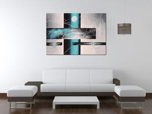 Ručně malovaný obraz Nebeské šílenství Rozměry: 120 x 80 cm