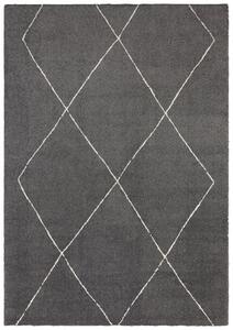 ELLE Decoration koberce Kusový koberec Glow 103662 Dark Grey/Cream z kolekce Elle - 160x230 cm