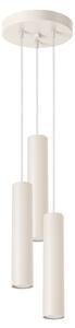Sollux Lighting Závěsná lampa LAGOS 3P béžová