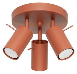 Sollux Lighting Stropní svítidlo RING 3P červená ochra