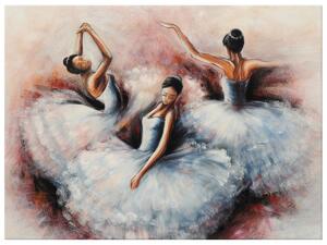 Ručně malovaný obraz Nádherné baletky Rozměry: 115 x 85 cm