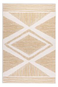 Oboustranný koberec Elle Decoration GEMINI Rhombus ochre