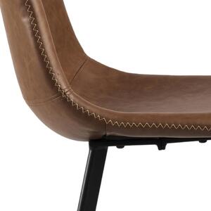 Barová židle Oregon − hnědá 103 × 46,5 × 50 cm ACTONA