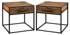 Noční stolek Ilonis VI - set 2 ks Robust hardwood