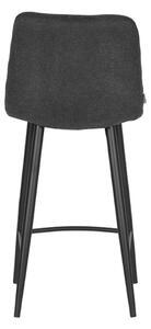 Antracitová barová židle LABEL51 Tajla