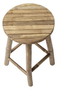 Bambusová stolička sole přírodní