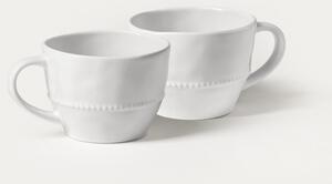 Sada dvou hrnků PADRA bílá 778186 300 ml (2 ks)