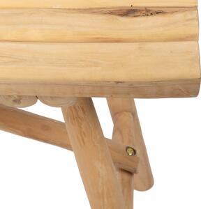 Konzolový stolek solido 160 x 40 cm přírodní