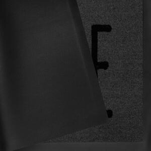 Hanse Home Collection koberce Protiskluzová rohožka Printy 103800 Grey Anthracite - 45x75 cm
