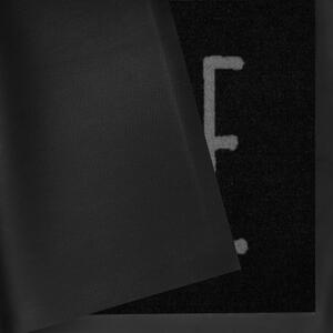 Hanse Home Collection koberce Protiskluzová rohožka Printy 103801 Anthracite Grey - 45x75 cm