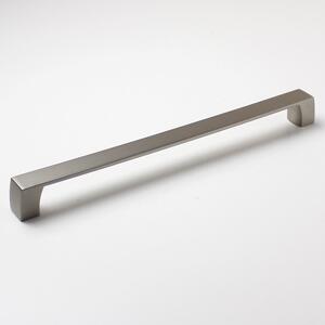 Nábytková úchytka typ JAKUB Rozteč : 256mm Povrch : broušený nikl | Vesaky-uchytky.cz