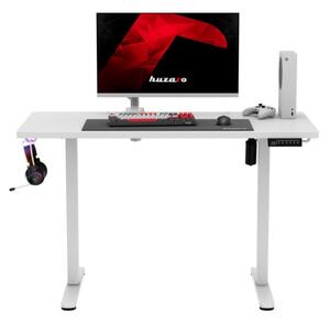 Elektrický výškově nastavitelný herní stůl Hero 8.1 bílý