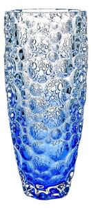 KŘISTÁLOVÁ VÁZA BOHEMIA JIHLAVA LISBOA OMBRE BLUE 350MM