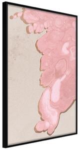 Artgeist Pink River Velikosti (šířkaxvýška): 20x30, Finální vzhled: Černý rám s paspartou