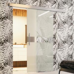 Interiérové posuvné skleněné dveře MARISOL 2 - 100 cm, pískované