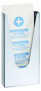 Bemeta Design Zásobník hygienických sáčků (HygBag), nerez, lesk - 101403091