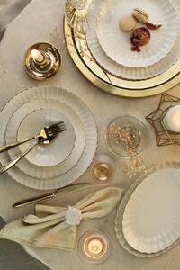 ASIR Porcelánová jídelní souprava LOTUS MINI 27 ks zlatá
