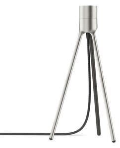 Tripod Stojan na Stolní Lampu Brushed Steel