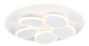 TRIO 653210631 MANDALA stropní svítidlo D490mm SMD LED 35W/4200lm 2700-6500K bílá matná, dálkový ovladač